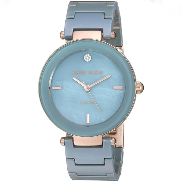 🆕 Anne Klein Genuine Diamond Bracelet Watch